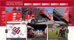 Desktop Screenshot of feuerwehr-hilpoltstein.de